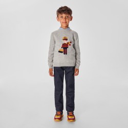 Kaszmirowy sweter dla chłopca