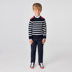 Marynarski sweter dla chłopca