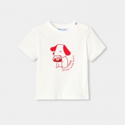 T-shirt dla chłopca z bawełny